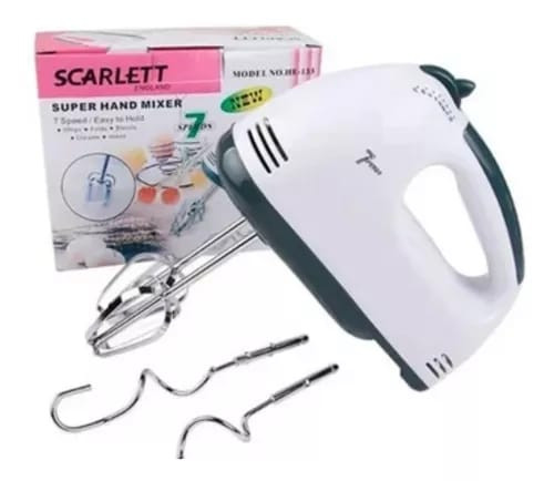 Batidora de mano 7 velocidades electrica